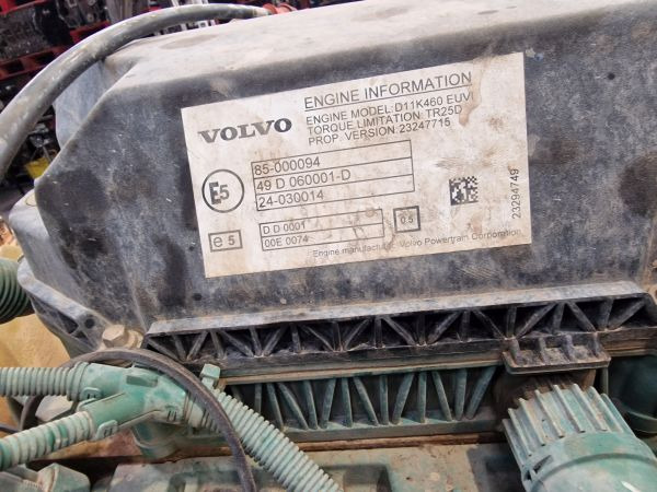 Volvo D11K460V EUVI Engine (Truck) - Engine for Truck: picture 3 Volvo D11K460V EUVI Engine (Truck) - Engine for Truck: picture 3