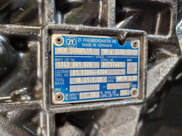 Gearbox ZF 16S 2220 TD Gearbox: picture 11
