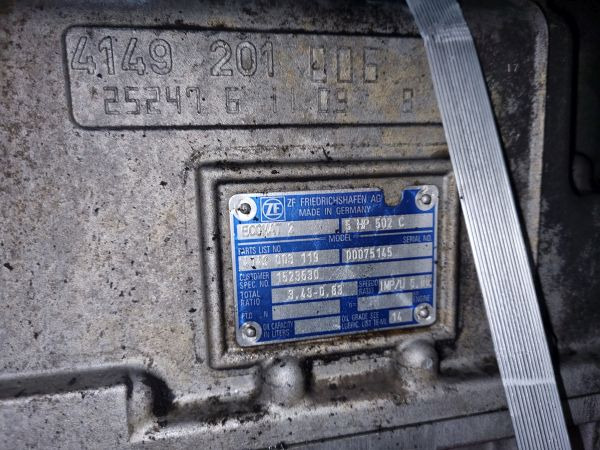 Gearbox ZF Ecomat 5HP502C Gearbox: picture 11