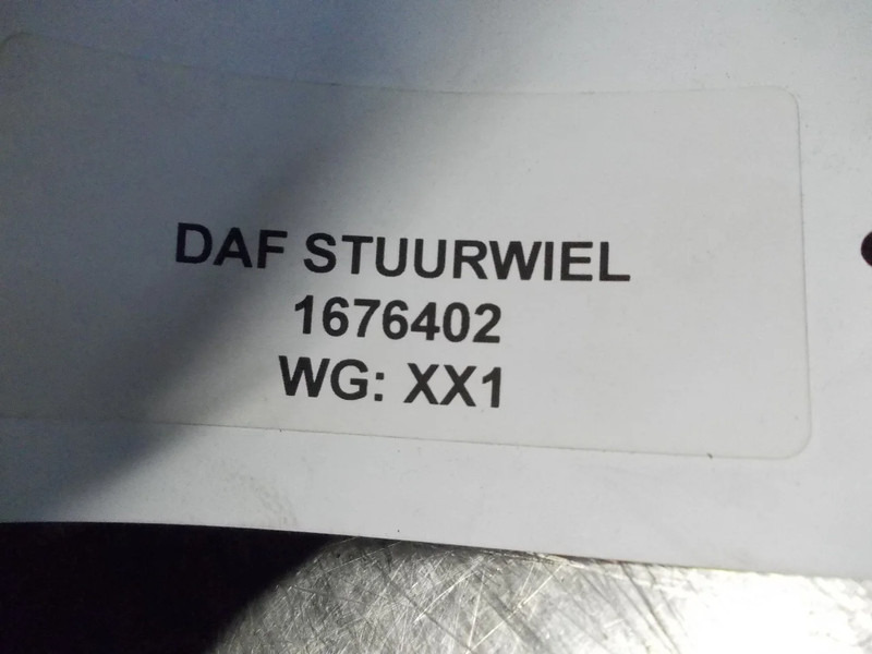 DAF STUURWIEL 1676402 - Steering wheel for Truck: picture 3 DAF STUURWIEL 1676402 - Steering wheel for Truck: picture 3