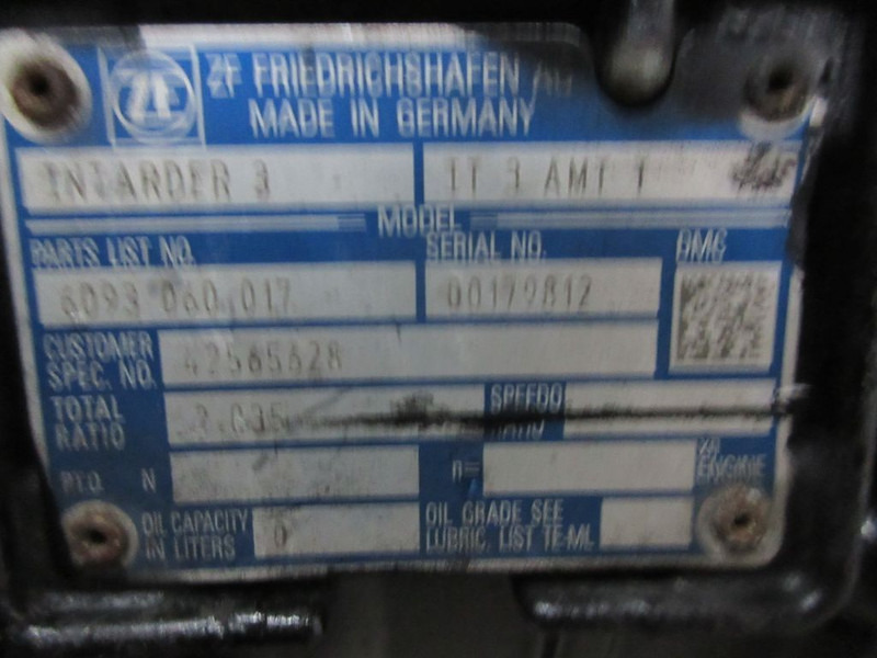 Iveco 42565628/5801788369//5801869546/12AS2331TD IVECO EURO 6 - Gearbox for Truck: picture 5 Iveco 42565628/5801788369//5801869546/12AS2331TD IVECO EURO 6 - Gearbox for Truck: picture 5