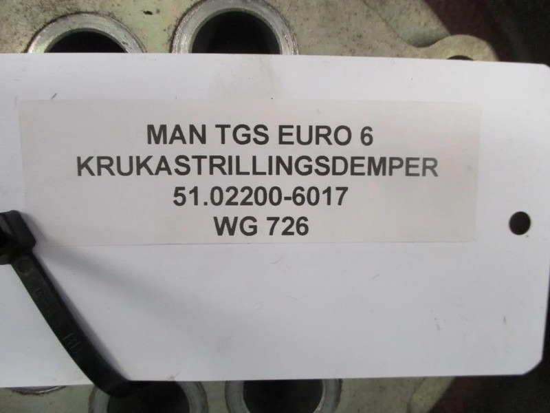 MAN TGS 51.02200-6017 KRUKASTRILLINGSDEMPER EURO 6 - Engine and parts for Truck: picture 2 MAN TGS 51.02200-6017 KRUKASTRILLINGSDEMPER EURO 6 - Engine and parts for Truck: picture 2