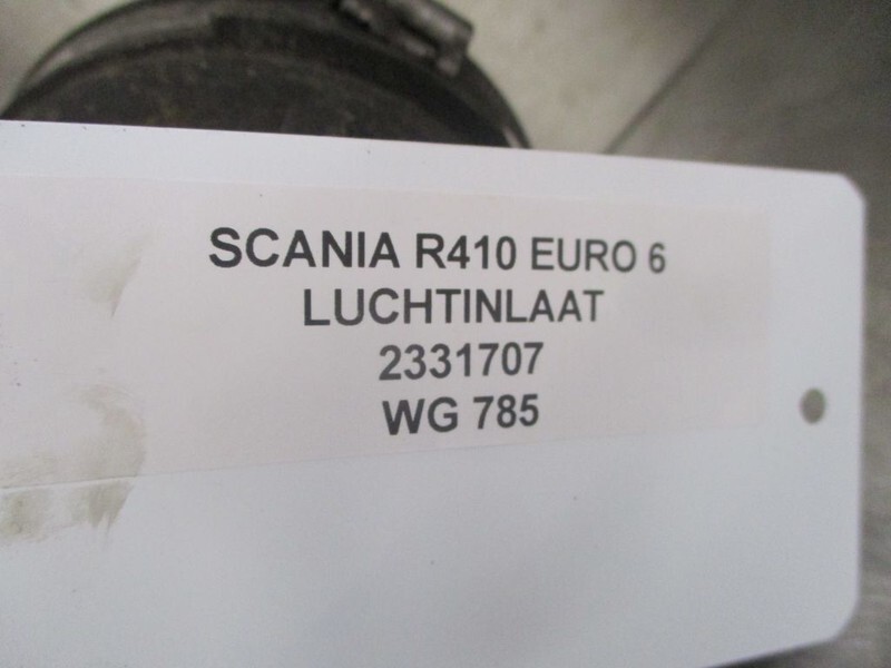 Scania R410 2331707 LUCHTINLAAT EURO 6 MODEL 2020 - Air intake system for Truck: picture 2 Scania R410 2331707 LUCHTINLAAT EURO 6 MODEL 2020 - Air intake system for Truck: picture 2