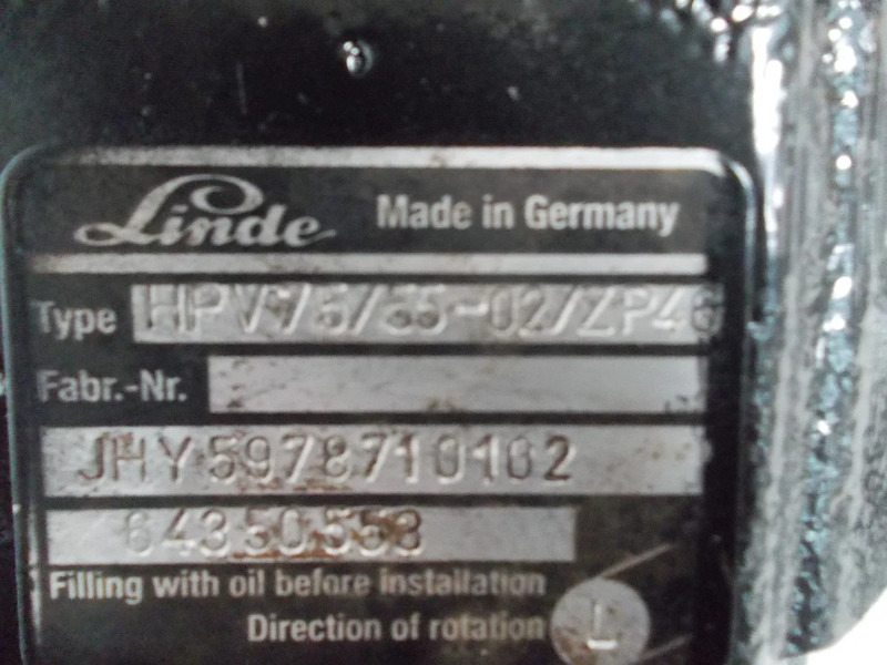 Strautmann VM 2002D SF/LINDE HPV75755-02/ZP46//CASAPPA KP30.46SO/ TRANSMISSIE MODEL 2021 - Spare parts for Agricultural machinery: picture 5 Strautmann VM 2002D SF/LINDE HPV75755-02/ZP46//CASAPPA KP30.46SO/ TRANSMISSIE MODEL 2021 - Spare parts for Agricultural machinery: picture 5
