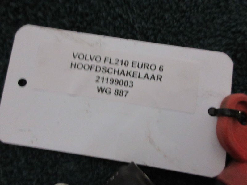 Volvo FL210 21199003 HOOFDSCHAKELAAR EURO 6 - Electrical system for Truck: picture 2 Volvo FL210 21199003 HOOFDSCHAKELAAR EURO 6 - Electrical system for Truck: picture 2