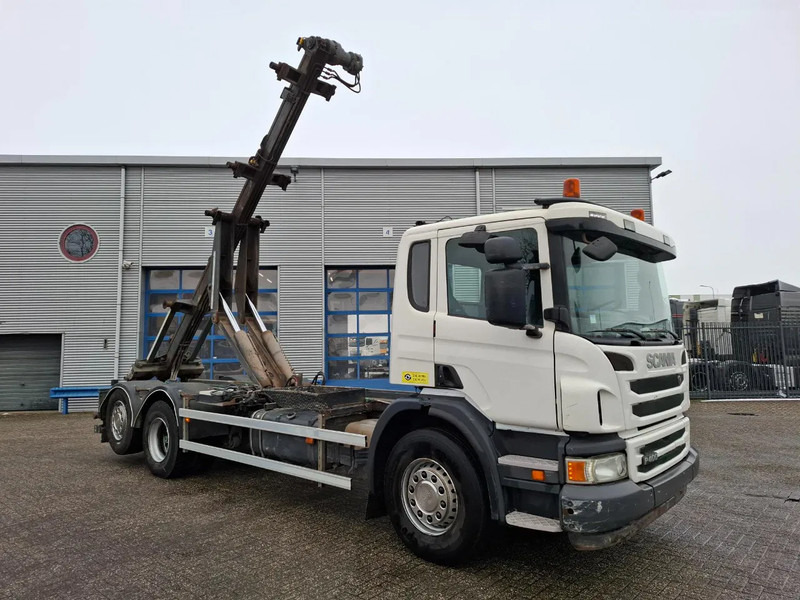 Scania P400 / LIFT+LENKACHSE / MULTILIFT 24TON / TUV:16-06-2026 / AIRCO / AUTOMATIC / EURO-5 / 2014 - Container transporter/ Swap body truck: picture 3 Scania P400 / LIFT+LENKACHSE / MULTILIFT 24TON / TUV:16-06-2026 / AIRCO / AUTOMATIC / EURO-5 / 2014 - Container transporter/ Swap body truck: picture 3