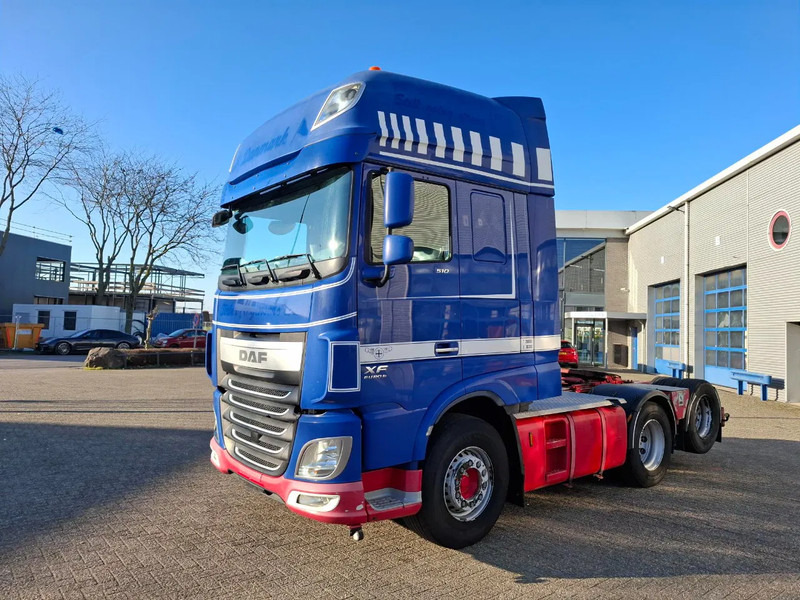 DAF XF106-510 / INTARDER / BOOGIE / DEB / ACC / LWDS / PARK-AIRCO / NAVI / LEATHER / FRIDGE / AUTOMATIC / EURO-6 / 2017 - Tractor unit: picture 1 DAF XF106-510 / INTARDER / BOOGIE / DEB / ACC / LWDS / PARK-AIRCO / NAVI / LEATHER / FRIDGE / AUTOMATIC / EURO-6 / 2017 - Tractor unit: picture 1