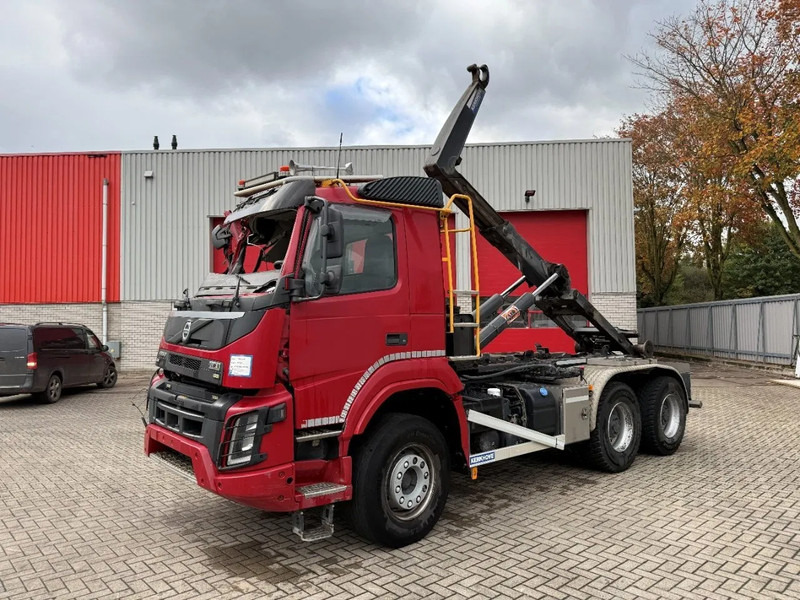 Volvo FMX4-500 / ENGINE RUNNING / VEB+ / 6X4 / BIG AXLE / AJK 20 TON HOOKLIFT / ONLY:276433 KM / AUTOMATIC / EURO-6 / 2020 - Hook lift truck: picture 1 Volvo FMX4-500 / ENGINE RUNNING / VEB+ / 6X4 / BIG AXLE / AJK 20 TON HOOKLIFT / ONLY:276433 KM / AUTOMATIC / EURO-6 / 2020 - Hook lift truck: picture 1