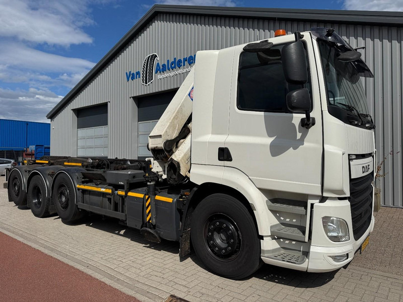 Crane truck DAF CF410 FAQ HMF 2620, Unfall - Damaged.: picture 10 Crane truck DAF CF410 FAQ HMF 2620, Unfall - Damaged.: picture 10