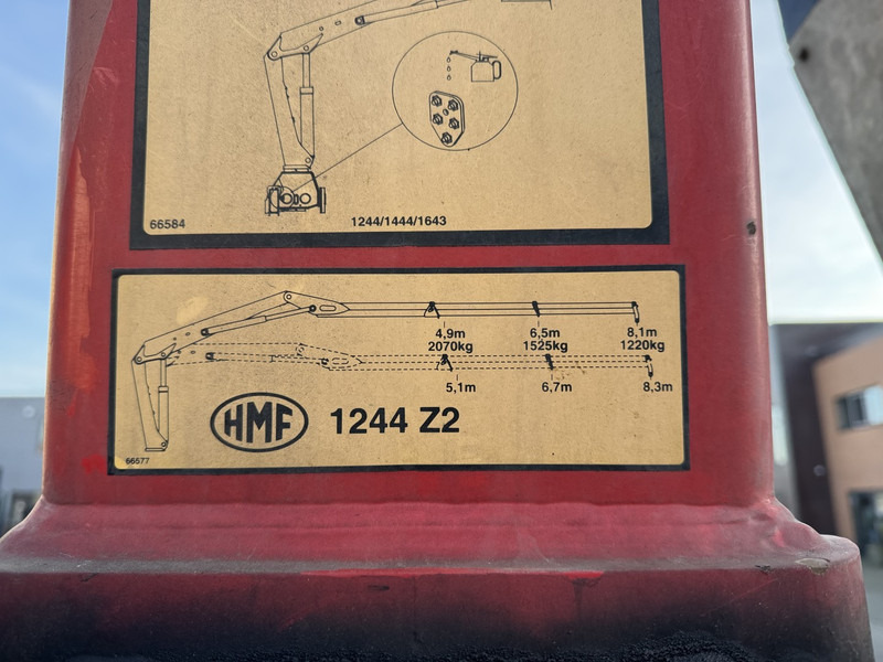 HMF 1244 Z2 Remote Control - Loader crane for Construction machinery: picture 3 HMF 1244 Z2 Remote Control - Loader crane for Construction machinery: picture 3