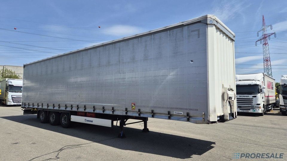 KRONE SD MEGA LINER SDP 27 - Curtainsider semi-trailer: picture 1 KRONE SD MEGA LINER SDP 27 - Curtainsider semi-trailer: picture 1