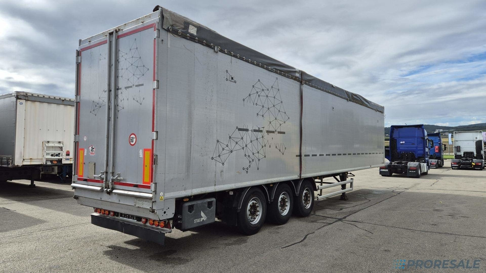 STAS S300ZX - posuvná podlaha 90 m3 - Walking floor semi-trailer: picture 3 STAS S300ZX - posuvná podlaha 90 m3 - Walking floor semi-trailer: picture 3
