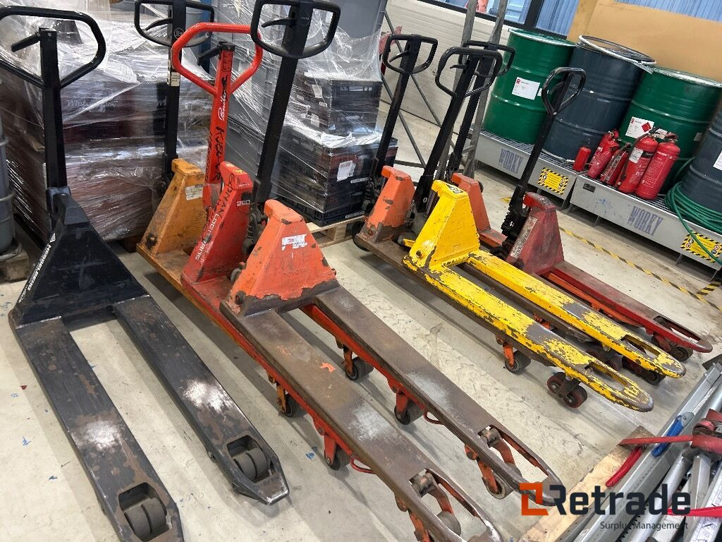 8 stk jekke traller - Pallet truck: picture 1 8 stk jekke traller - Pallet truck: picture 1