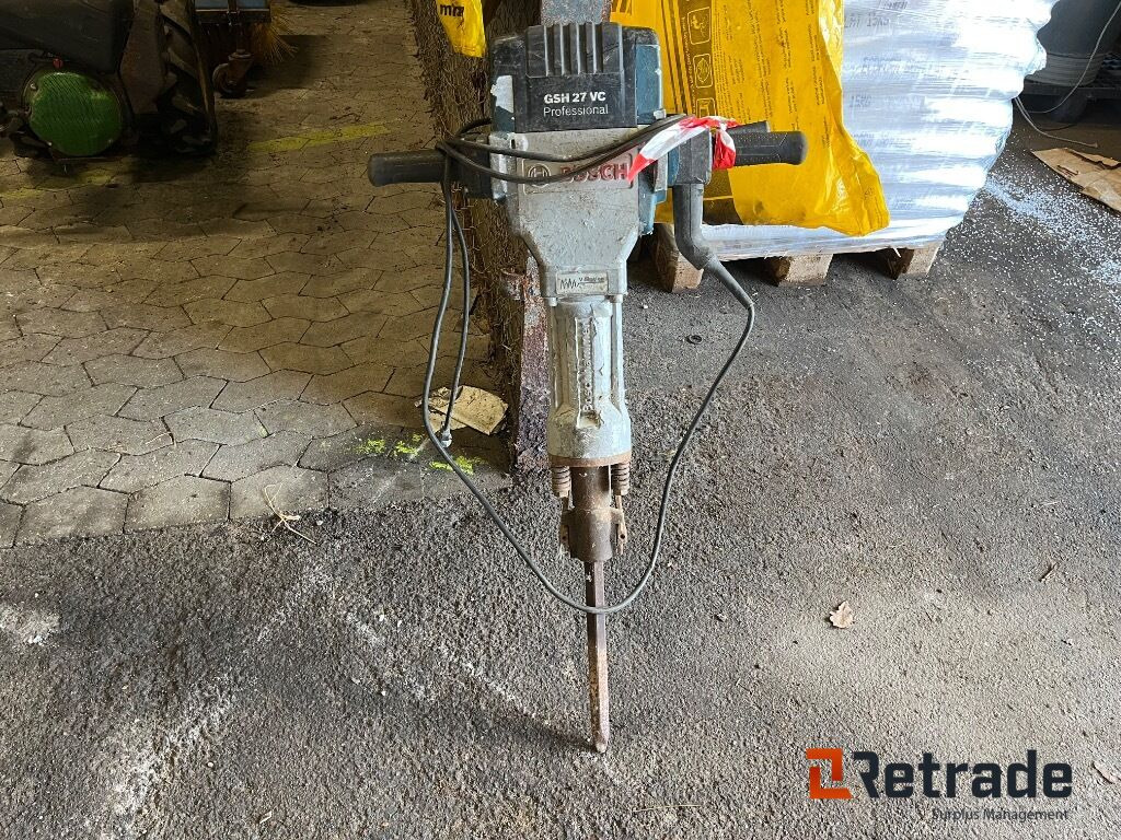 Bosch 2000W betonhammer GSH 27 VC 230 volt effekt 2000W. - Construction equipment: picture 1 Bosch 2000W betonhammer GSH 27 VC 230 volt effekt 2000W. - Construction equipment: picture 1