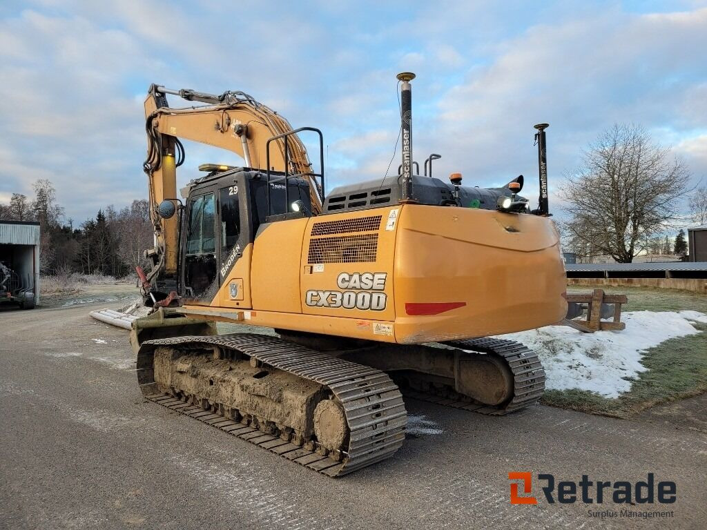 Grävmaskin Case CX300D Fullt GPS Rotator mängder av redskap - Construction machinery: picture 5 Grävmaskin Case CX300D Fullt GPS Rotator mängder av redskap - Construction machinery: picture 5