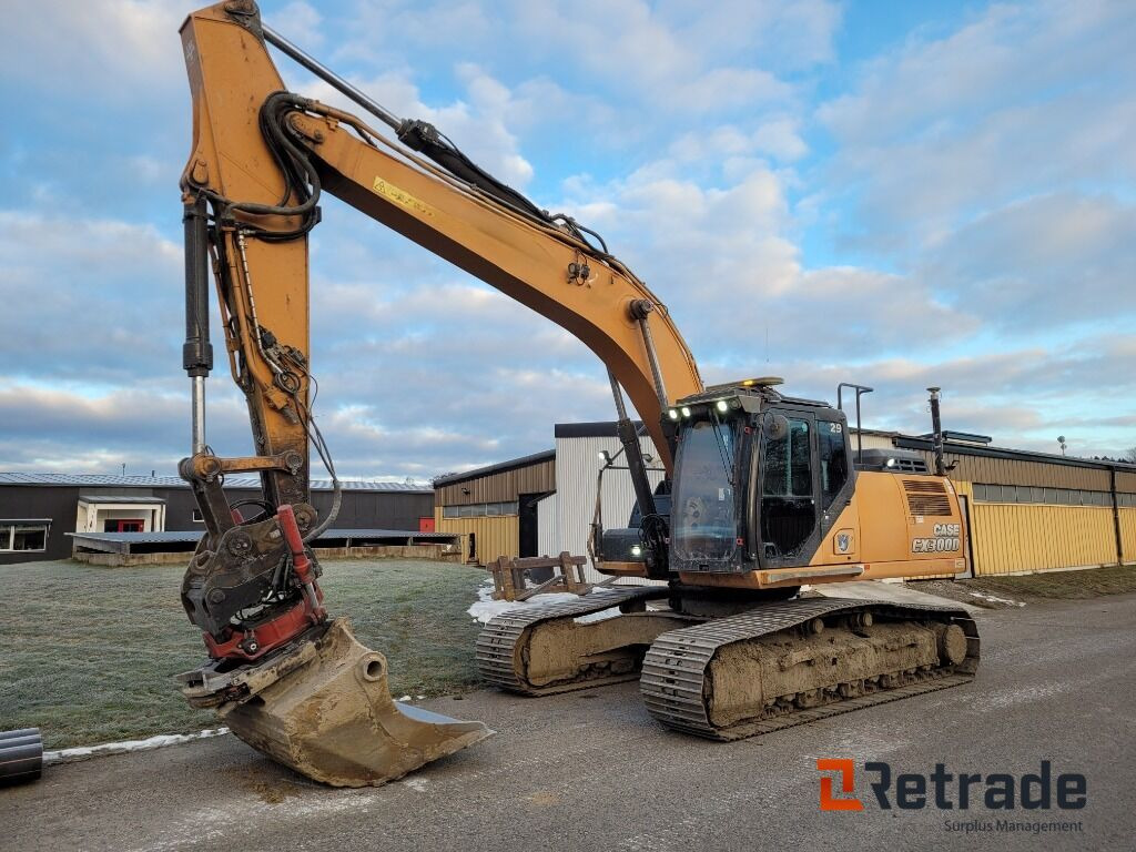 Grävmaskin Case CX300D Fullt GPS Rotator mängder av redskap - Construction machinery: picture 1 Grävmaskin Case CX300D Fullt GPS Rotator mängder av redskap - Construction machinery: picture 1