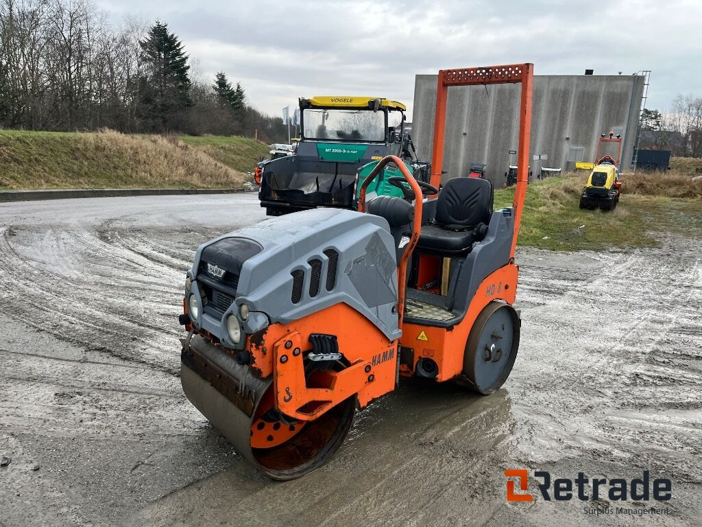Hamm HD 8 VV Tandem trommel - Construction machinery: picture 1 Hamm HD 8 VV Tandem trommel - Construction machinery: picture 1