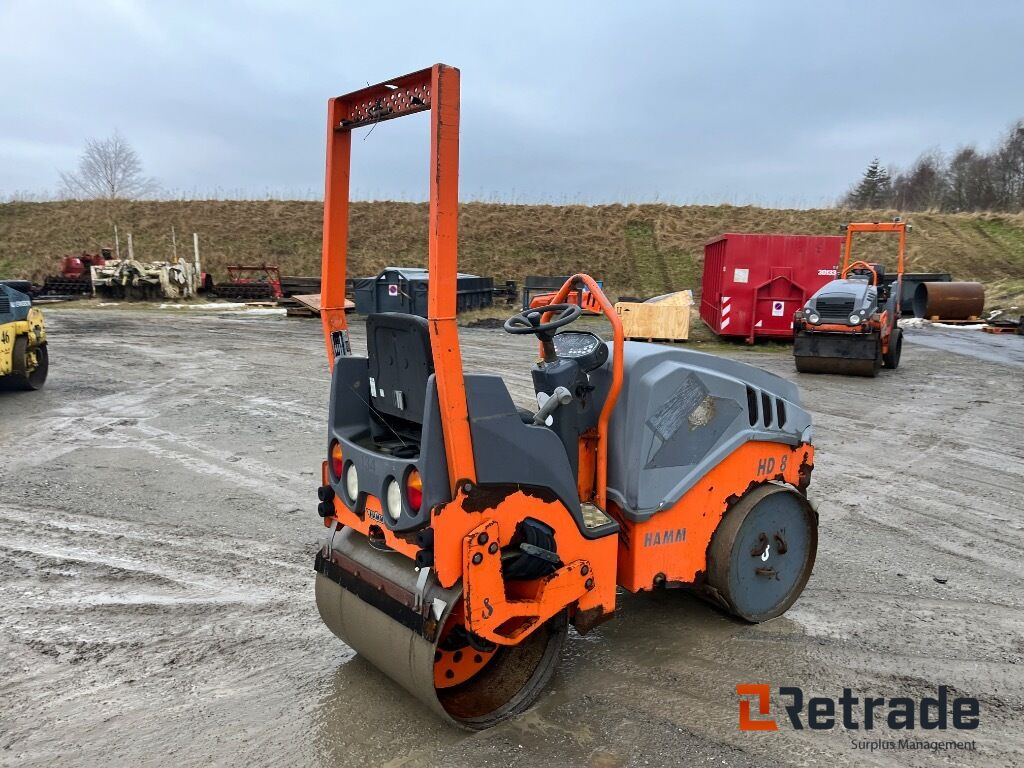 Hamm HD 8 VV Tandem trommel - Construction machinery: picture 4 Hamm HD 8 VV Tandem trommel - Construction machinery: picture 4