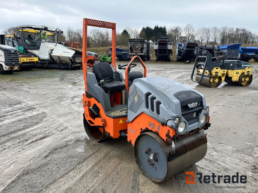 Hamm HD 8 VV Tandem trommel - Construction machinery: picture 3 Hamm HD 8 VV Tandem trommel - Construction machinery: picture 3