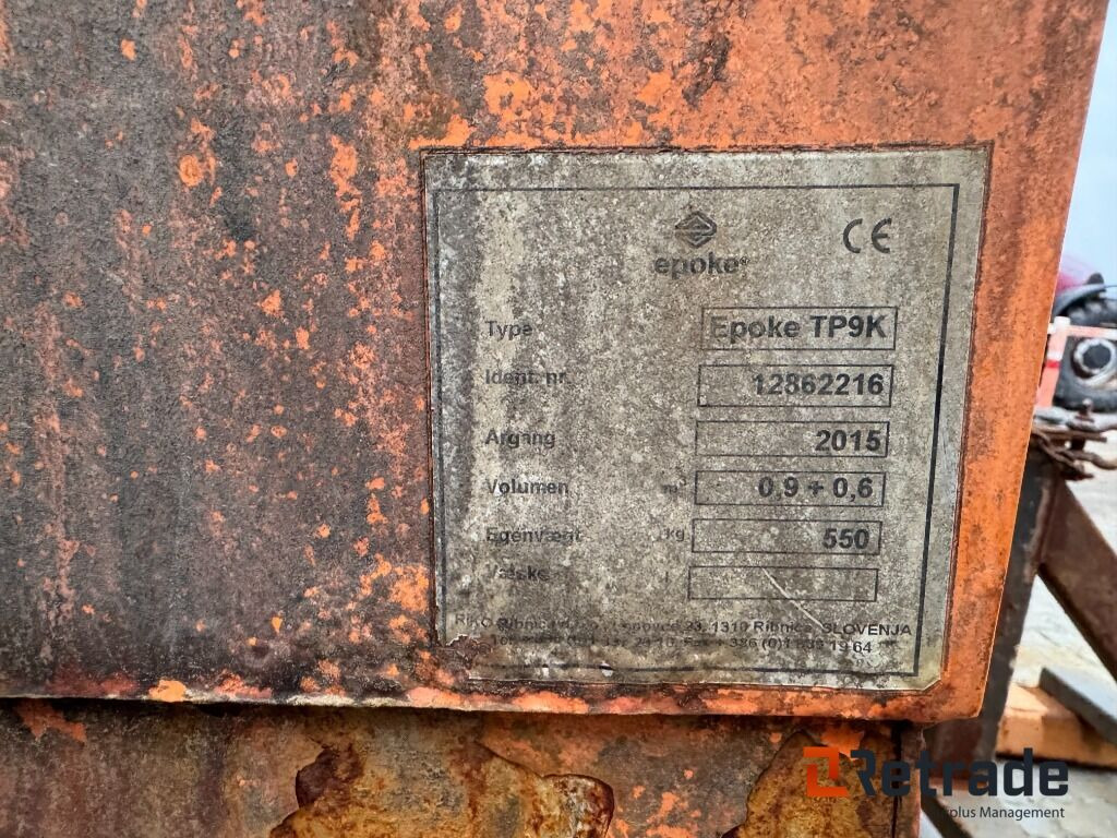 Epoke TP9K saltstrømaskine - Construction equipment: picture 3 Epoke TP9K saltstrømaskine - Construction equipment: picture 3