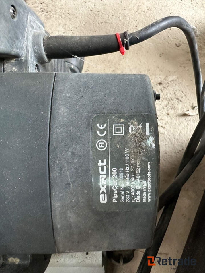 Exact rør skære - Construction equipment: picture 4 Exact rør skære - Construction equipment: picture 4