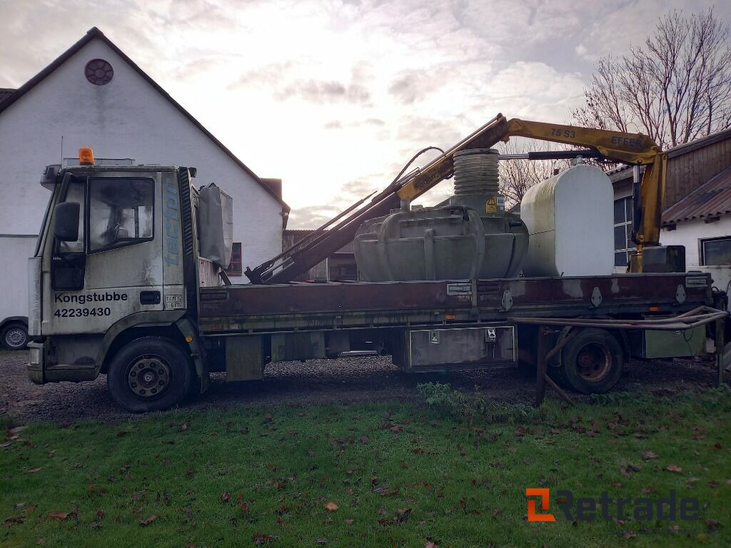 Dropside/ Flatbed truck, Crane truck IVECO EuroCargo 120 E210 kranbil: picture 10