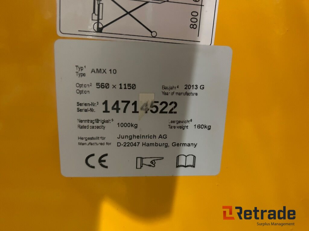 Pallet truck Jekke tralle fra Jungheinrich AX 10: picture 6