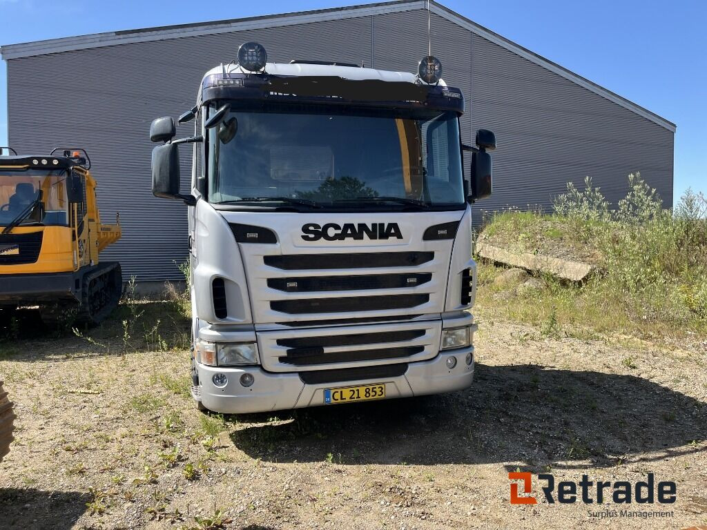 Lastbil SCANIA 8X4 Maskintransporter med Hydrauliske slidsker - Autotransporter truck: picture 2 Lastbil SCANIA 8X4 Maskintransporter med Hydrauliske slidsker - Autotransporter truck: picture 2