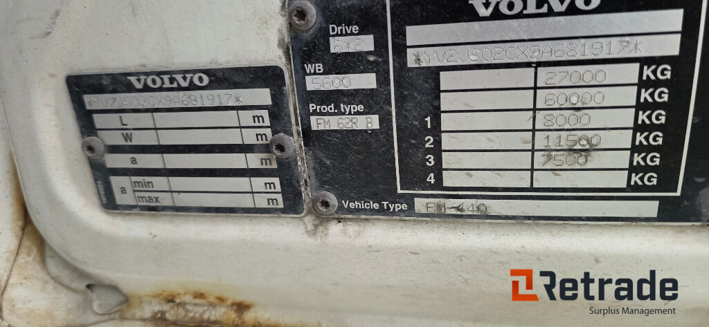 Box truck Lastbil Volvo FM 440 6X2: picture 15 Box truck Lastbil Volvo FM 440 6X2: picture 15