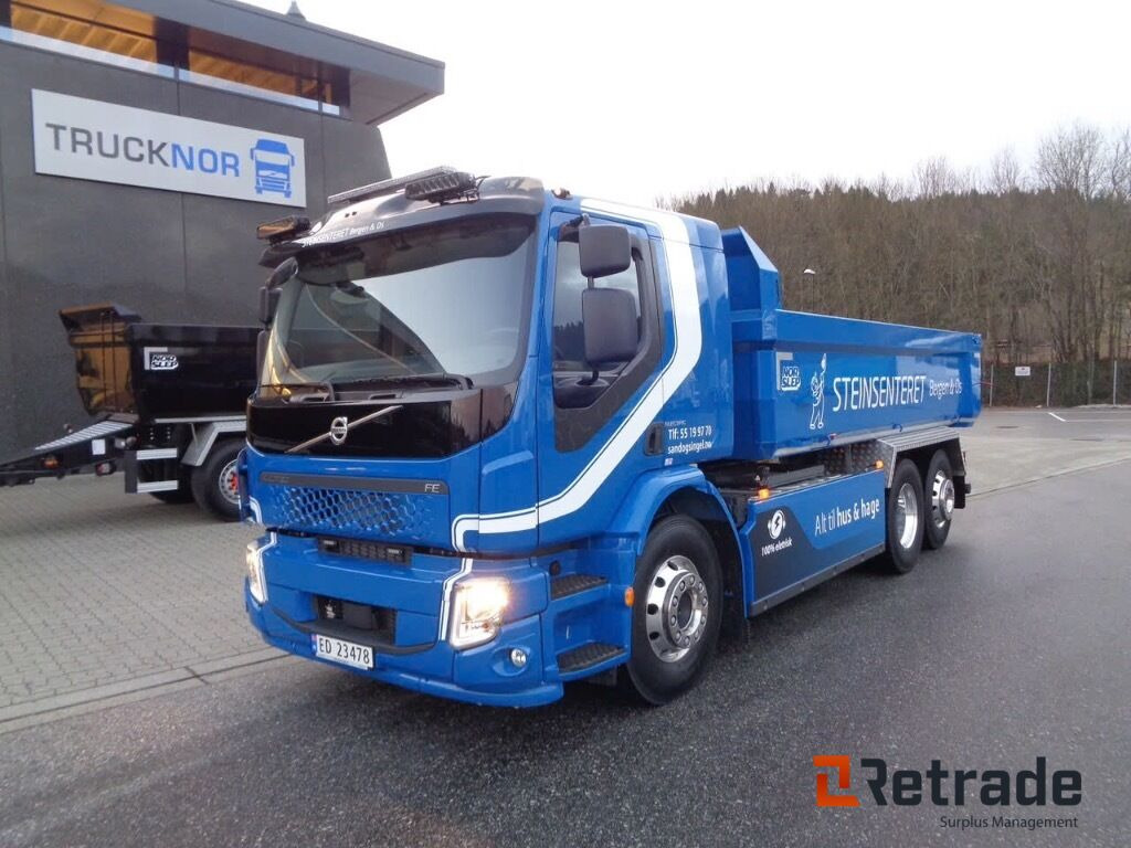 Tipper, Electric truck Lastebil VOLVO FE Electric: picture 9