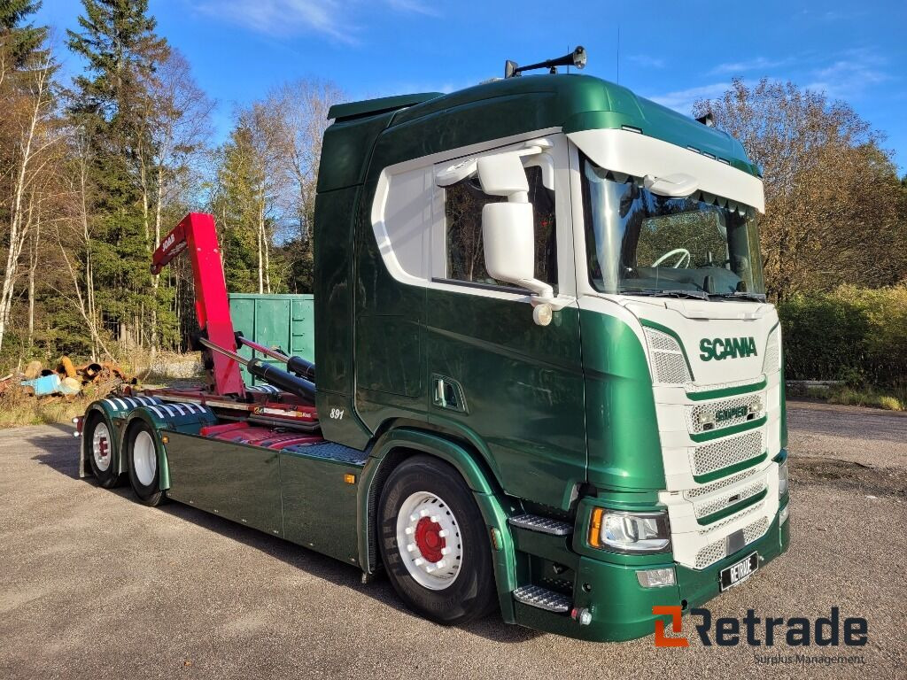 Lastväxlare SCANIA R580 V8 Next Gen LB6X2*4 Euro 6 - Hook lift truck, Crane truck: picture 2 Lastväxlare SCANIA R580 V8 Next Gen LB6X2*4 Euro 6 - Hook lift truck, Crane truck: picture 2