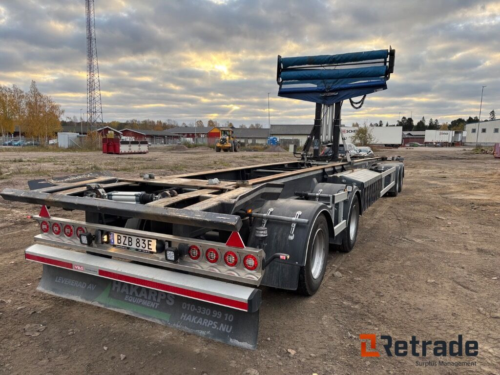 Lastväxlarvagn Hakarps 12-20 - 2024 38ton - Roll-off/ Skip trailer: picture 1 Lastväxlarvagn Hakarps 12-20 - 2024 38ton - Roll-off/ Skip trailer: picture 1