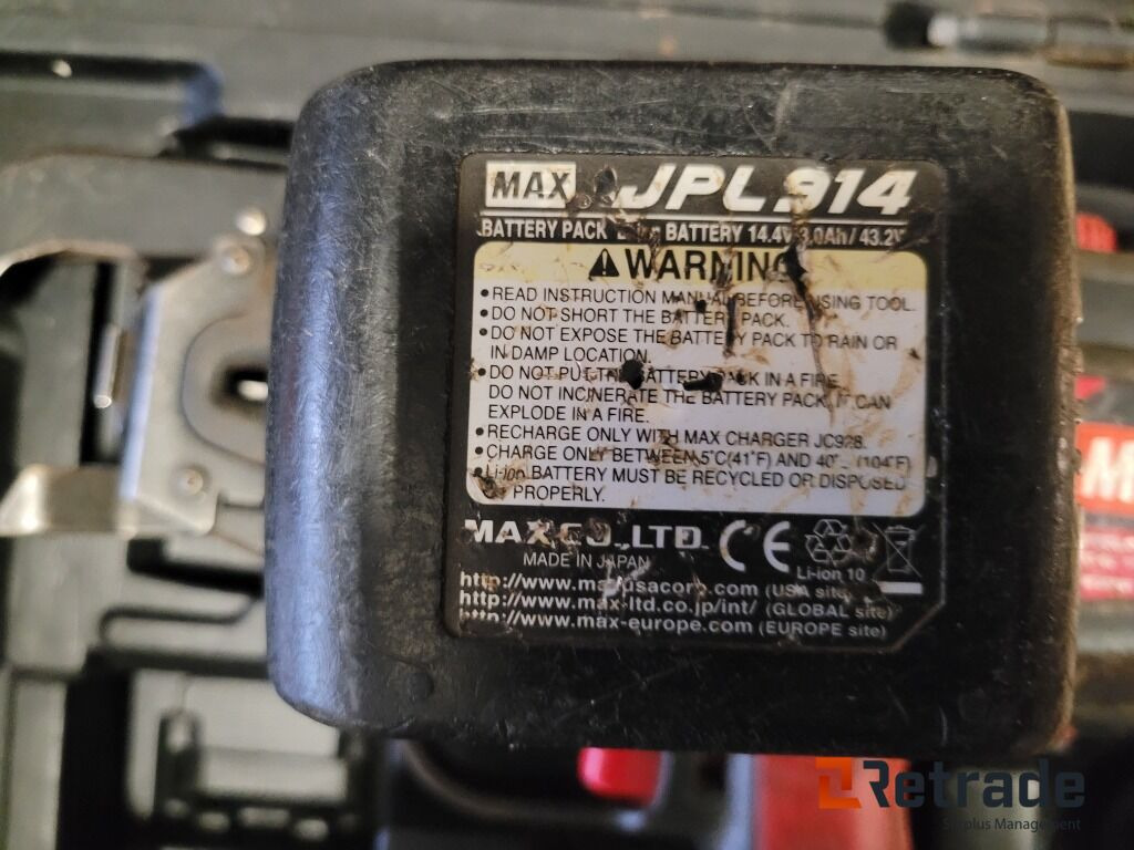 Najmaskin MAX RB398 - Construction equipment: picture 4 Najmaskin MAX RB398 - Construction equipment: picture 4