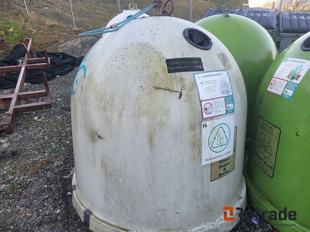 4 st behållare containers för glas , typ iglo - Other machinery: picture 4 4 st behållare containers för glas , typ iglo - Other machinery: picture 4