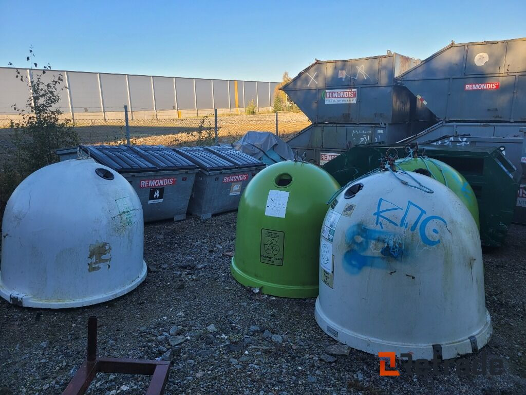 4 st behållare containers för glas , typ iglo - Other machinery: picture 2 4 st behållare containers för glas , typ iglo - Other machinery: picture 2