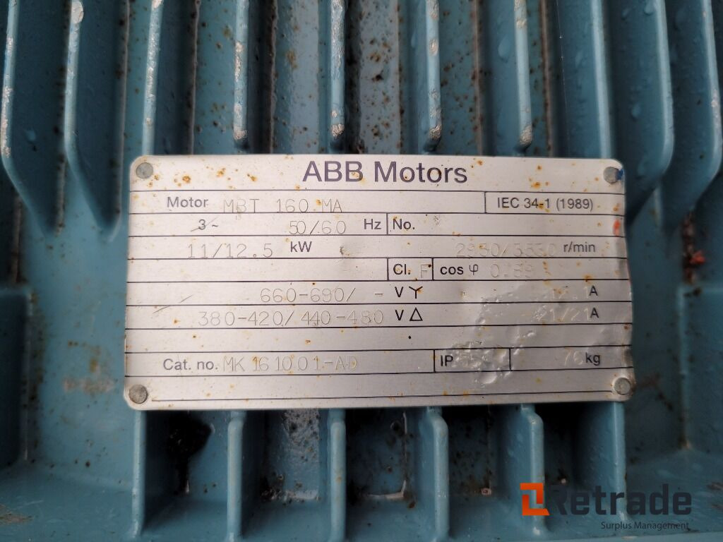 Elmotor ABB MBT 160 MA - Other machinery: picture 5 Elmotor ABB MBT 160 MA - Other machinery: picture 5
