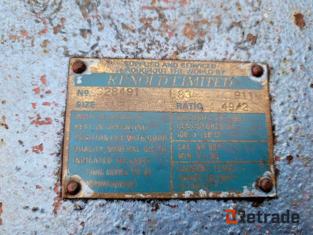 Vinkelväxel Renold Limited - Other machinery: picture 4 Vinkelväxel Renold Limited - Other machinery: picture 4