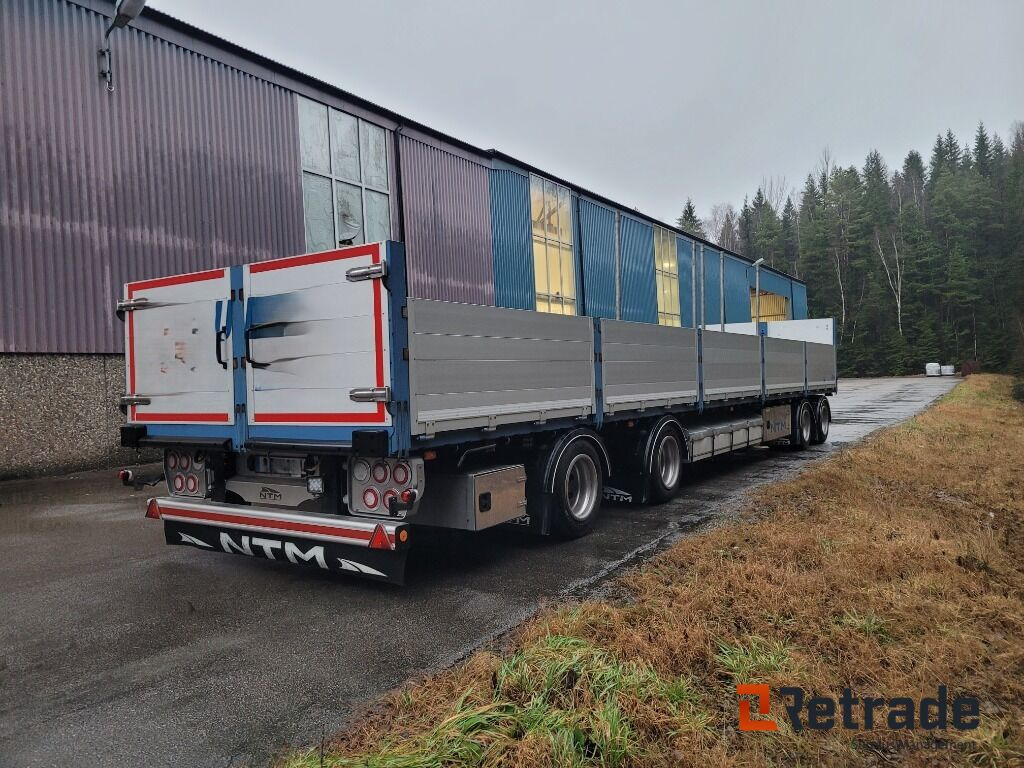 Släpvagn NTM 4 axligt flaksläp lämsläp , släp med lämmar -2021 - Tipper trailer: picture 4 Släpvagn NTM 4 axligt flaksläp lämsläp , släp med lämmar -2021 - Tipper trailer: picture 4