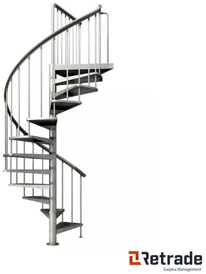 Spiraltrappa Dolle Toronto 185 cm - Construction equipment: picture 2 Spiraltrappa Dolle Toronto 185 cm - Construction equipment: picture 2