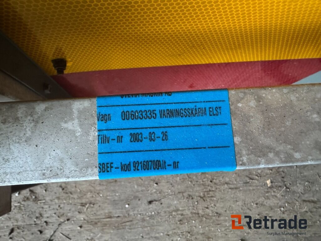 Takskylt med elhydraulisk resning - Construction equipment: picture 5 Takskylt med elhydraulisk resning - Construction equipment: picture 5