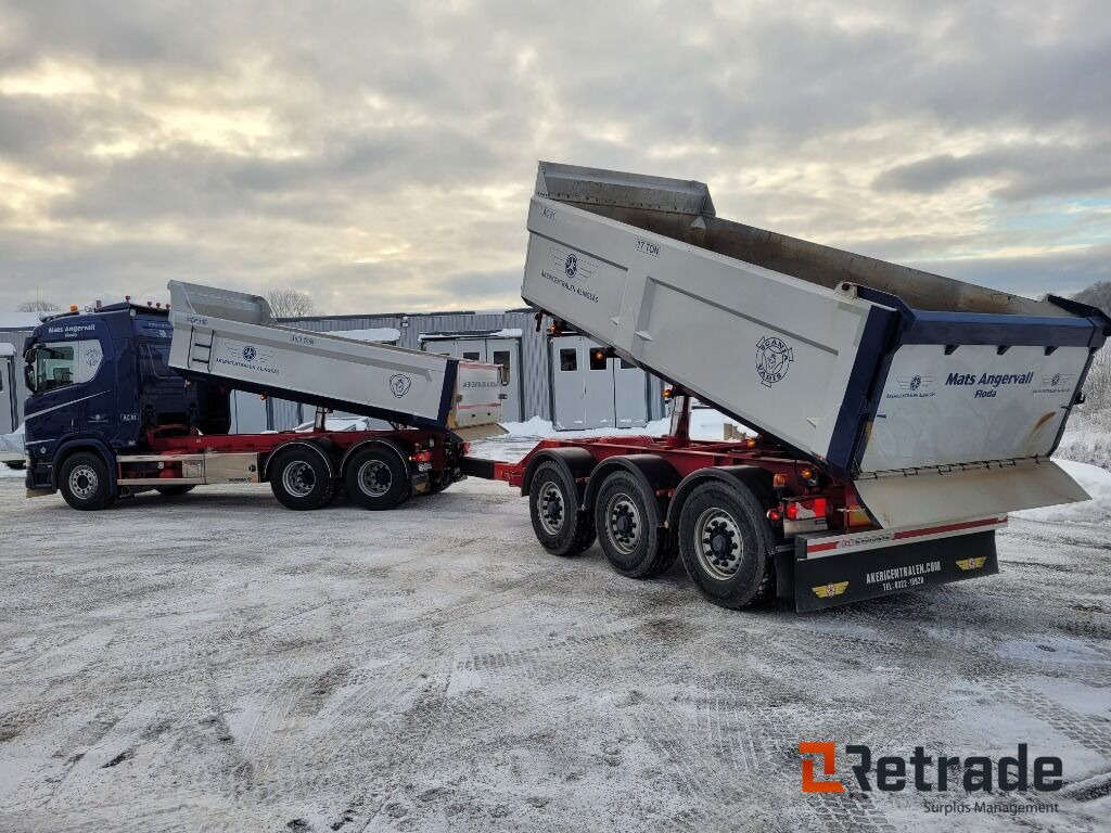 Tippbil ekipage Scania R520 V8 Manuell Next gen samt Istrail trippelkärra - Tipper: picture 5 Tippbil ekipage Scania R520 V8 Manuell Next gen samt Istrail trippelkärra - Tipper: picture 5