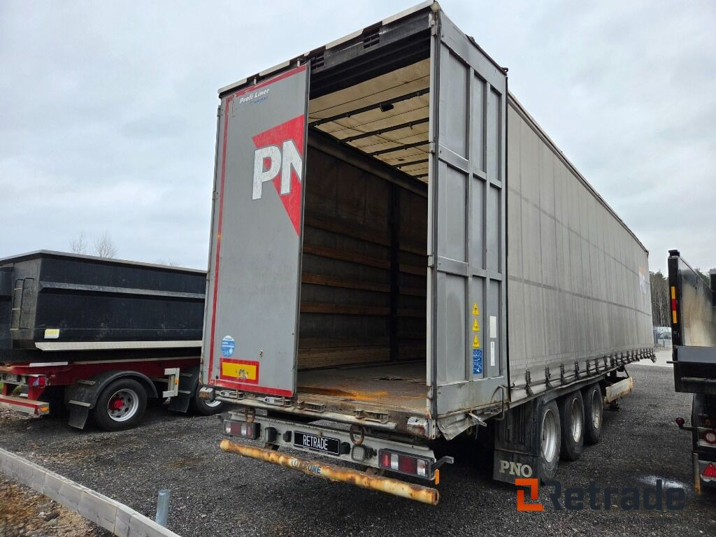 Trailer Krone SD Profi-liner Nybesiktigad - Curtainsider semi-trailer: picture 3 Trailer Krone SD Profi-liner Nybesiktigad - Curtainsider semi-trailer: picture 3