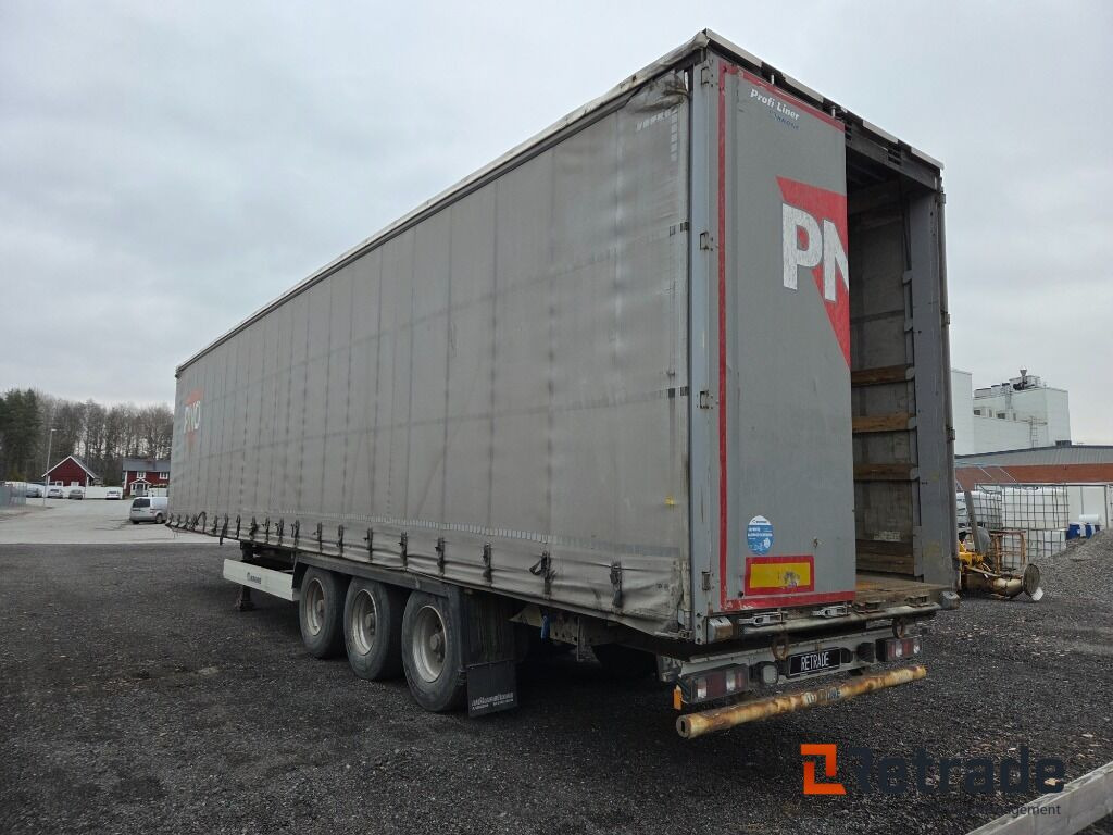 Trailer Krone SD Profi-liner Nybesiktigad - Curtainsider semi-trailer: picture 4 Trailer Krone SD Profi-liner Nybesiktigad - Curtainsider semi-trailer: picture 4