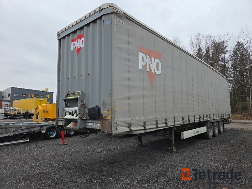 Trailer Krone SD Profi-liner Nybesiktigad - Curtainsider semi-trailer: picture 1 Trailer Krone SD Profi-liner Nybesiktigad - Curtainsider semi-trailer: picture 1