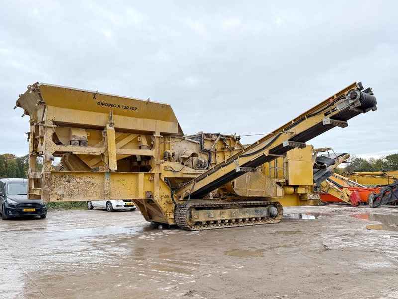 GIPO Giporec R130 FDR - Side Conveyor / Caterpillar C15 - Mobile crusher: picture 1 GIPO Giporec R130 FDR - Side Conveyor / Caterpillar C15 - Mobile crusher: picture 1