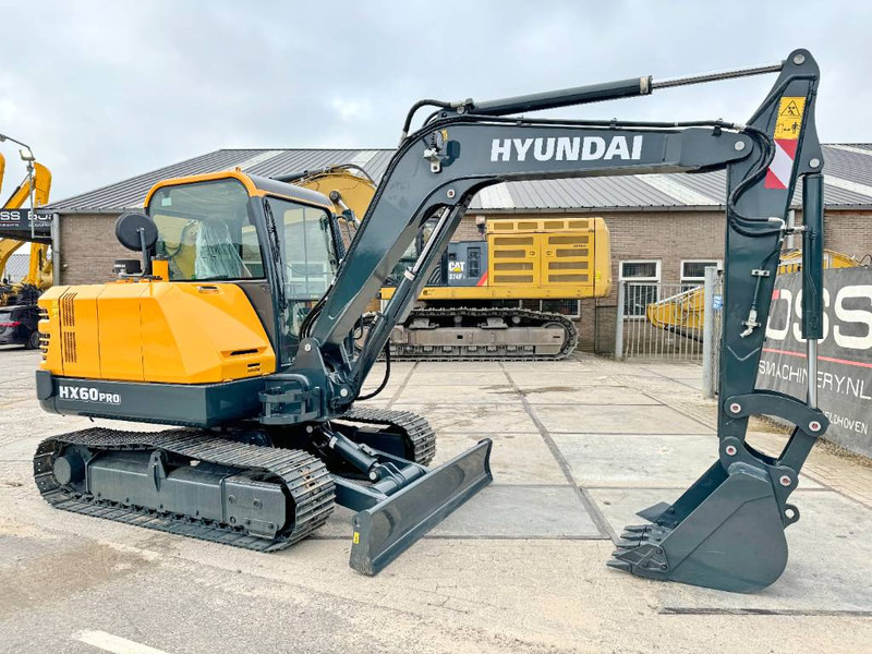 Mini excavator Hyundai HX60 - New / Unused / 2024 Model: picture 6