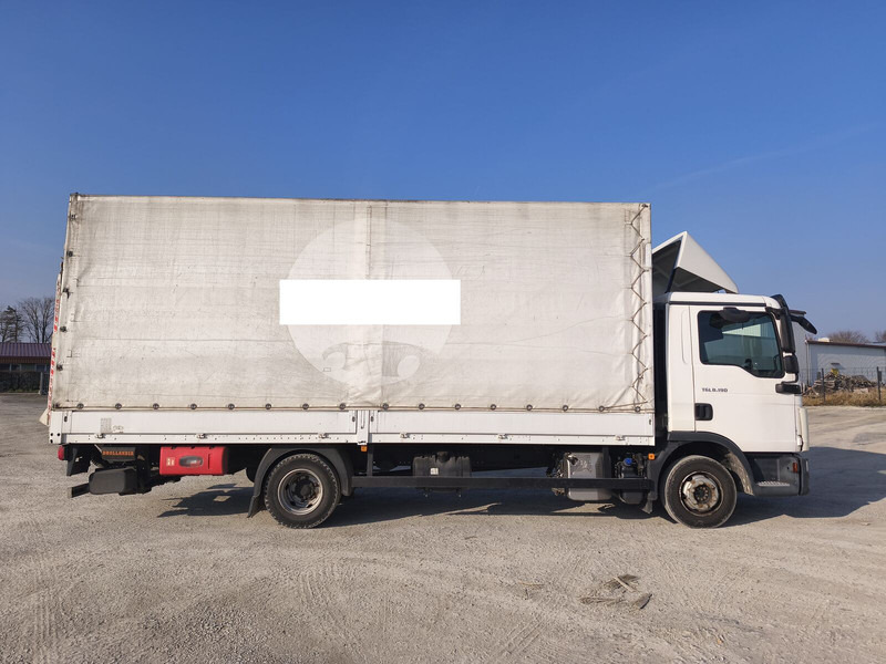 MAN TGL 8.190 Pritsche / Plane 3-Sitzer Euro 6 4x2 LBW AHK (57) - Curtainsider truck: picture 4 MAN TGL 8.190 Pritsche / Plane 3-Sitzer Euro 6 4x2 LBW AHK (57) - Curtainsider truck: picture 4