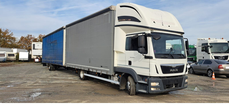 MAN TGL 8.220 - Curtainsider truck: picture 1 MAN TGL 8.220 - Curtainsider truck: picture 1