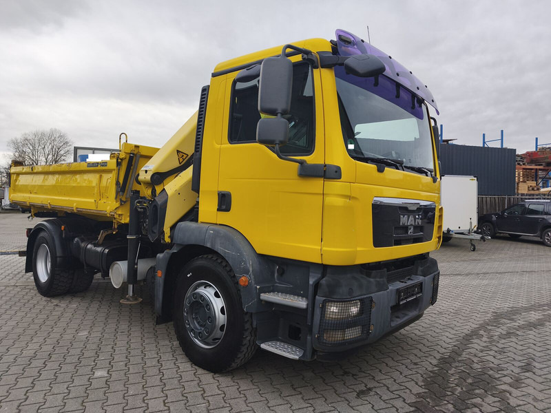 MAN TGM 18.290 4x2 BB Meiller Palfinger PK 14002EH D 14,5 m - Tipper, Crane truck: picture 4 MAN TGM 18.290 4x2 BB Meiller Palfinger PK 14002EH D 14,5 m - Tipper, Crane truck: picture 4