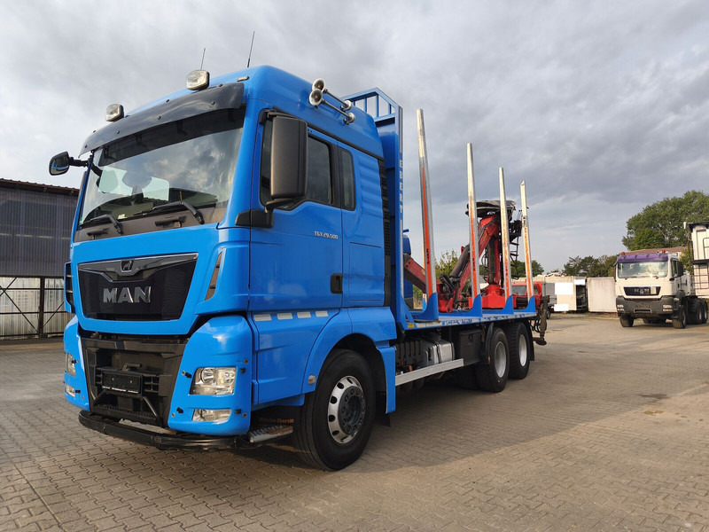 MAN TGX 26.500 Holz-LKW Euro6 6x4 Holztransporter m Palfinger (16) - Logging truck, Crane truck: picture 1 MAN TGX 26.500 Holz-LKW Euro6 6x4 Holztransporter m Palfinger (16) - Logging truck, Crane truck: picture 1